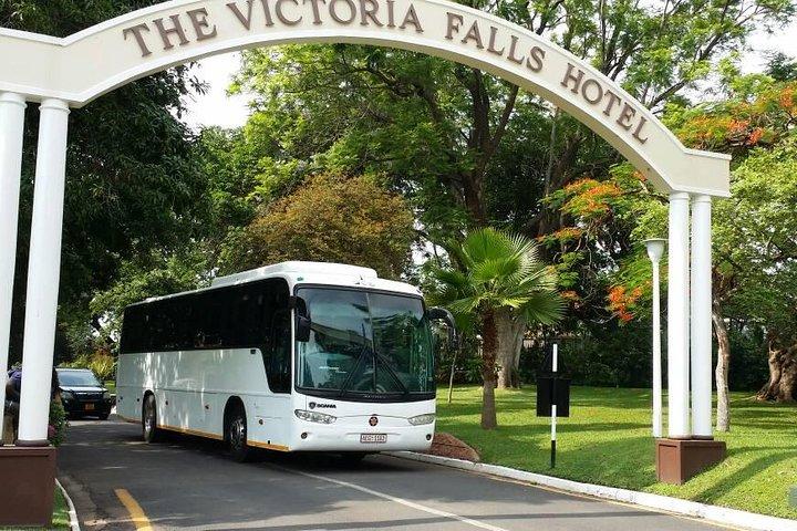 Victoria Falls Airport VFA to Livingstone Zambia lodges - cover photo