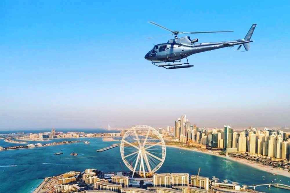 Palm  Dubai  Helicopter Ride - 17 Mins tour with Private Transfers - cover photo