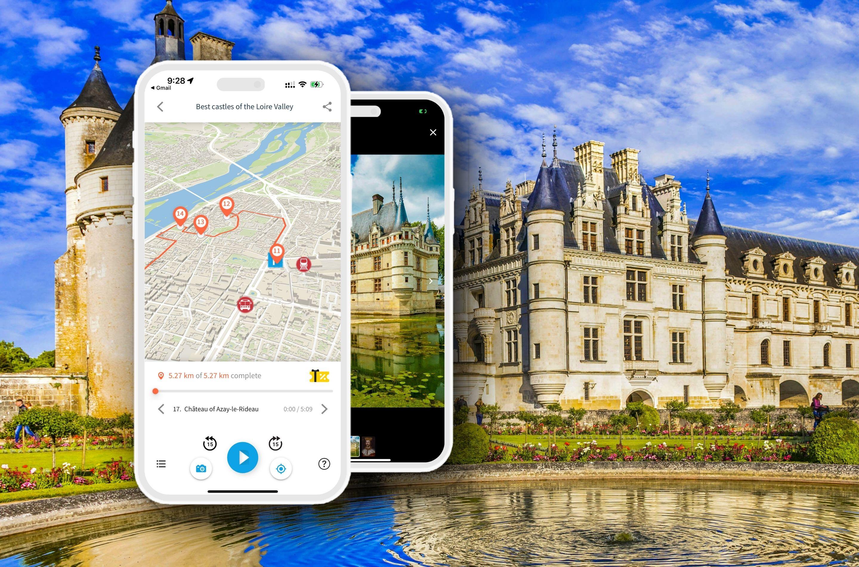 Loire Valley Must-See Castles: Self-Guided Audio Tour App - cover photo
