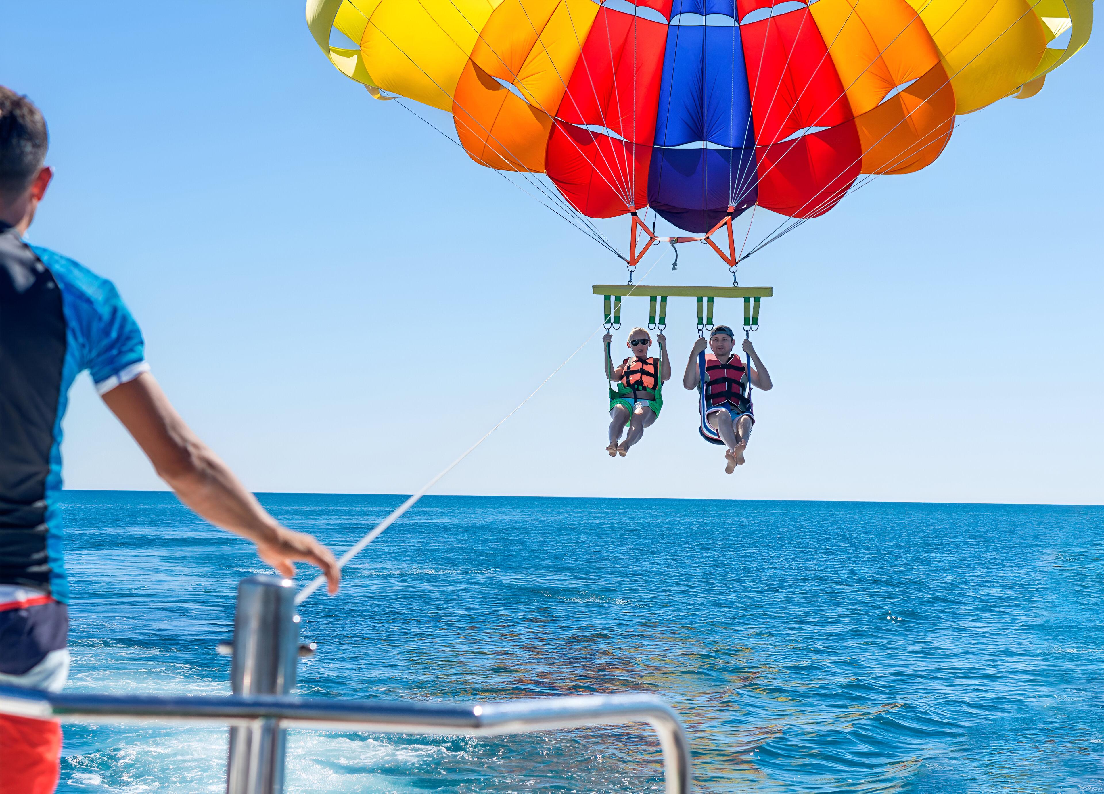 Parasailing Flight in St. George's Bay Including Photos and Video - cover photo