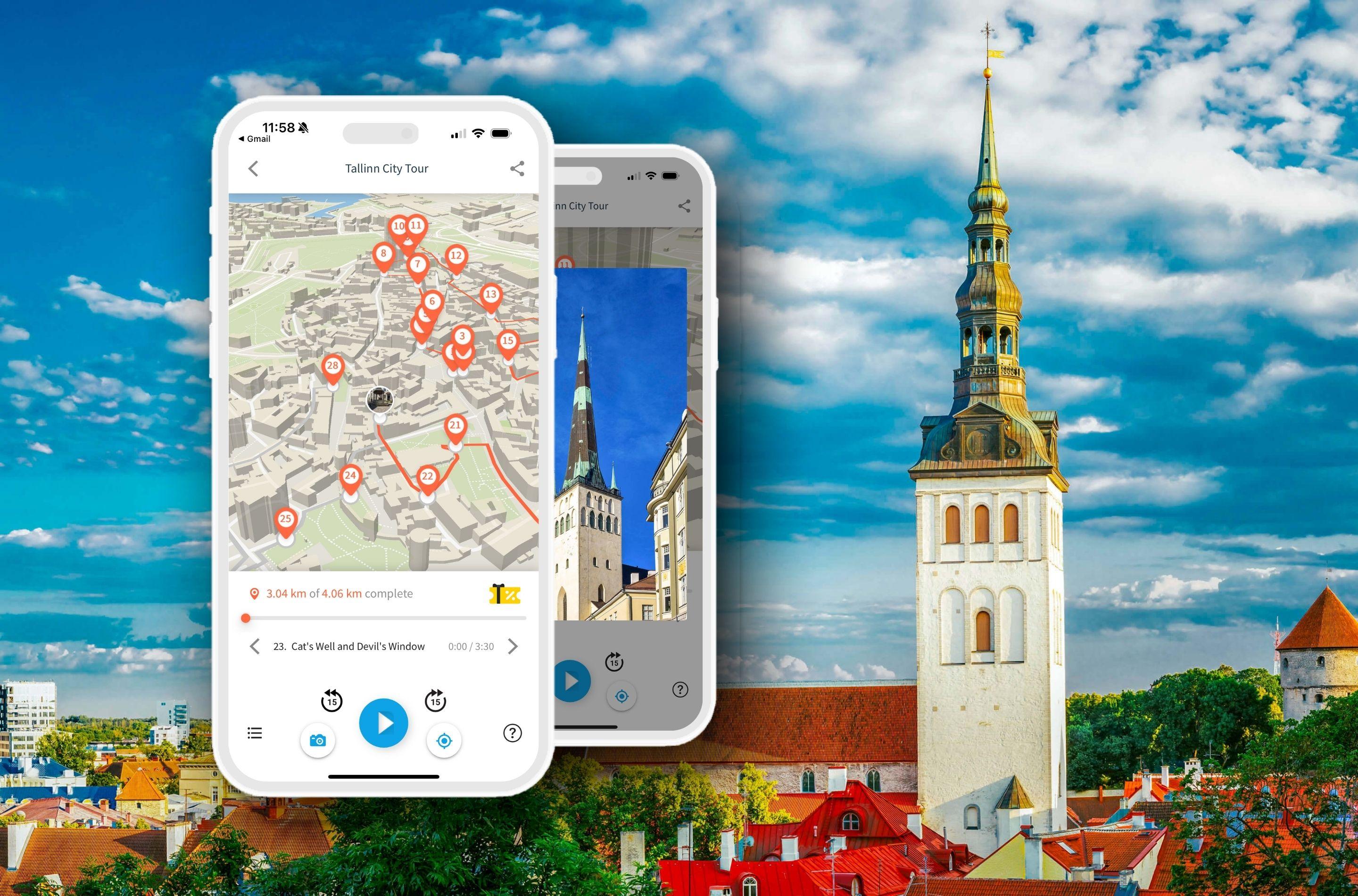 Tallinn Walking City Tour with Smartphone Audio Guide - cover photo