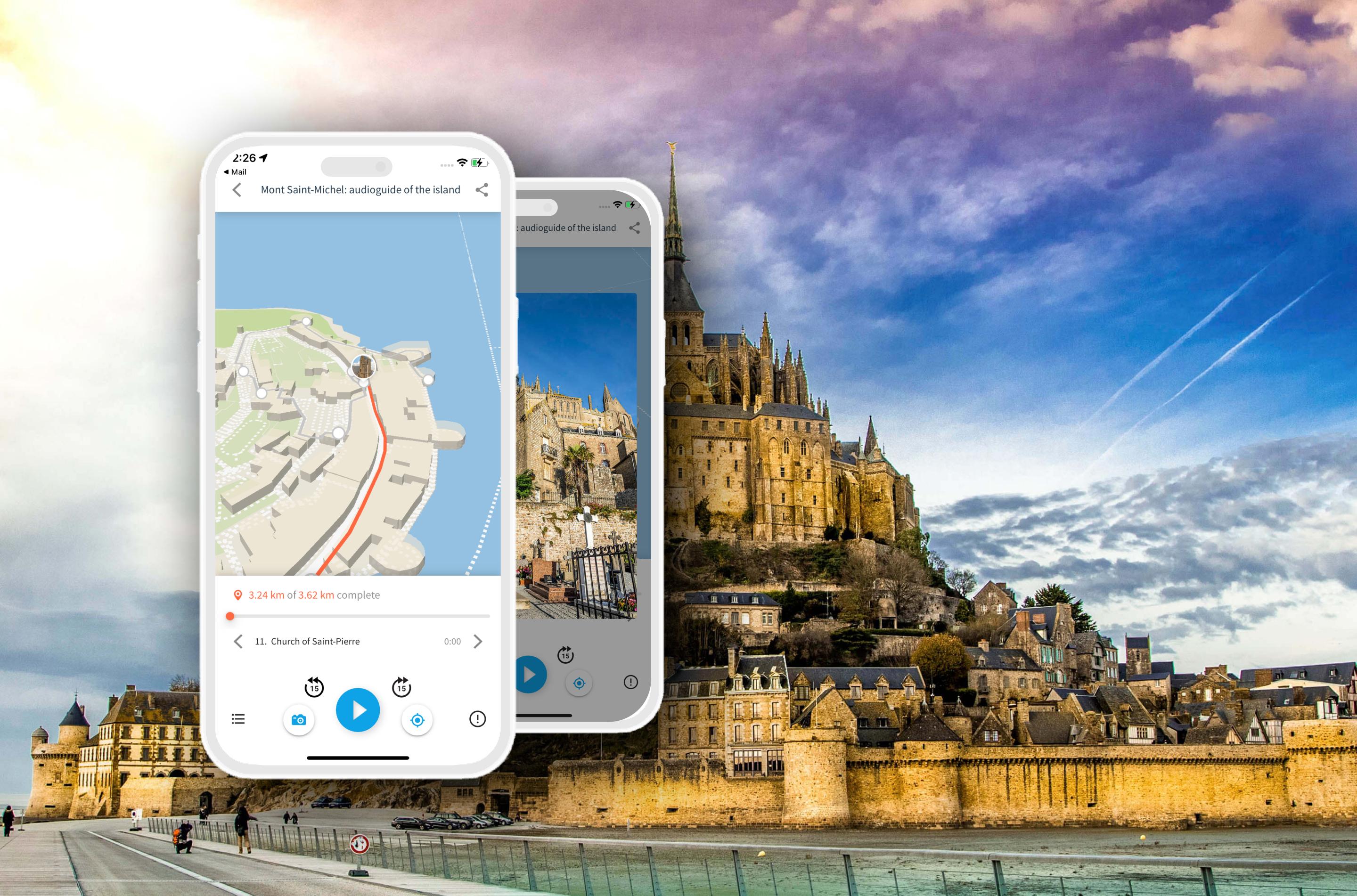 Mont Saint-Michel: audioguide of the island - cover photo