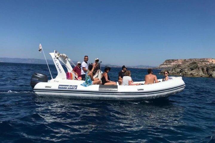 BUGGERRU TOUR Half Day in RUBBER BOAT (SUN and  BATH STOP between caves and coves) - photo 5