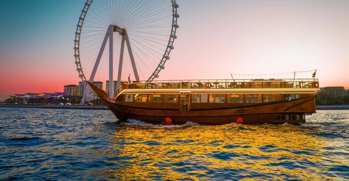 Dubai Marina Sunset Dinner Dhow Cruise Tickets - photo 4