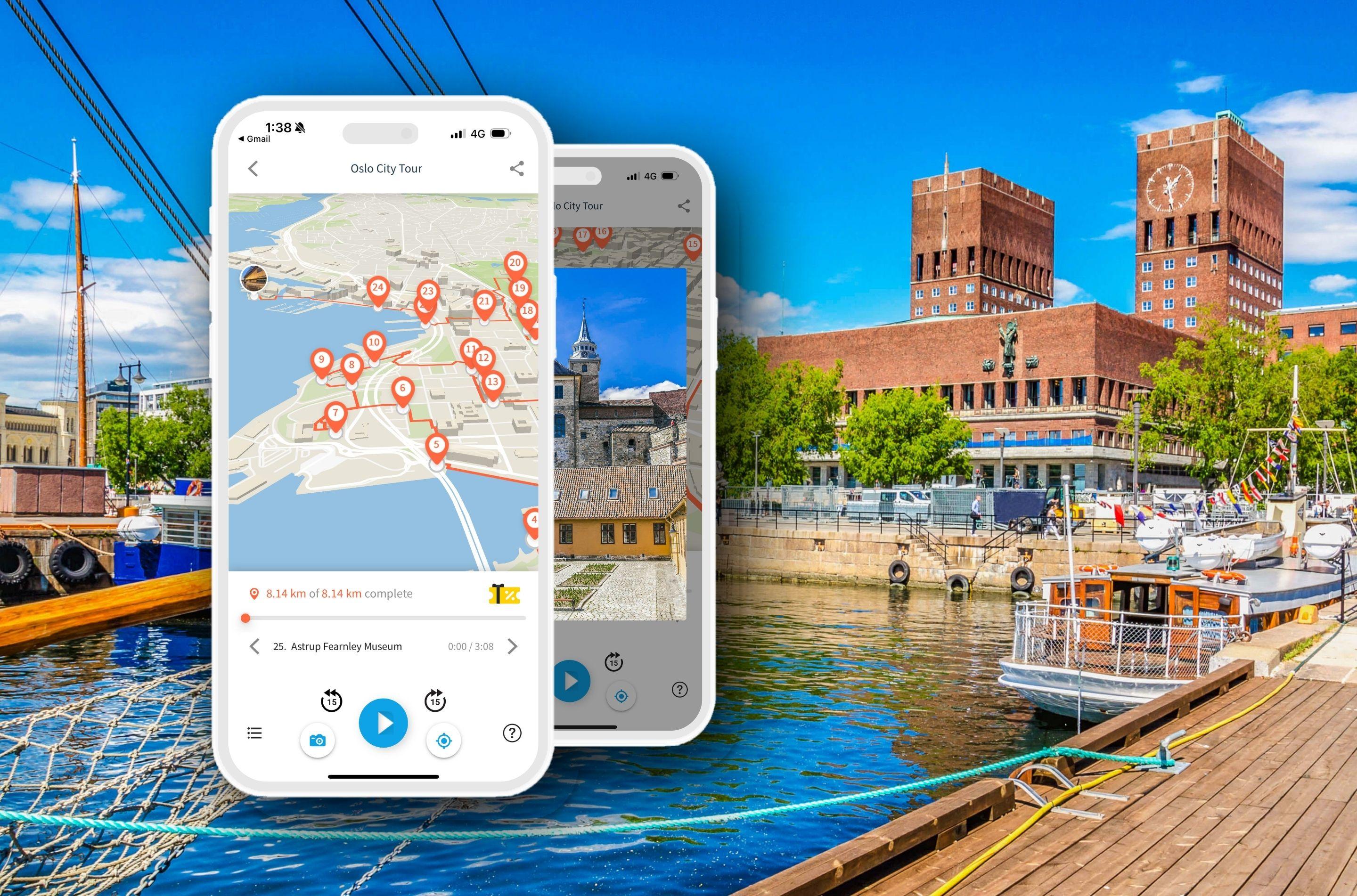 Oslo Walking Tour with Audio Guide on Your Smartphone - cover photo