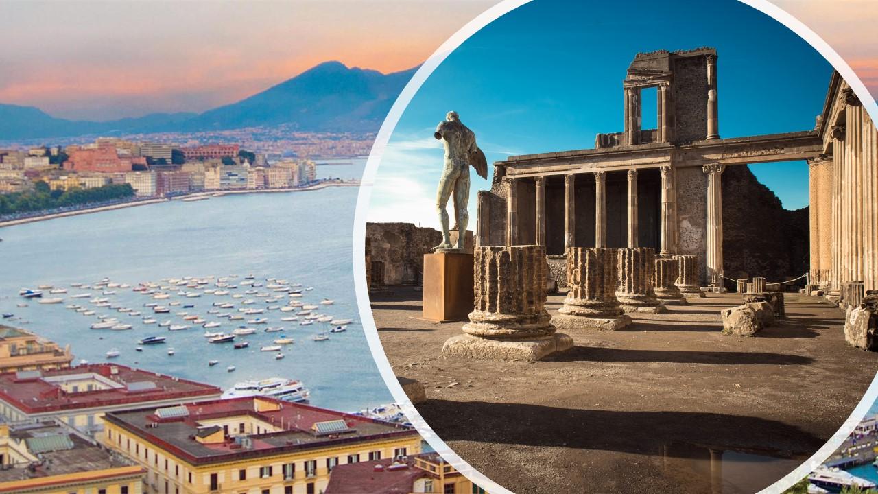 POMPEII & NAPLES tour from Naples - Group Tour with Street Food Tasting - cover photo