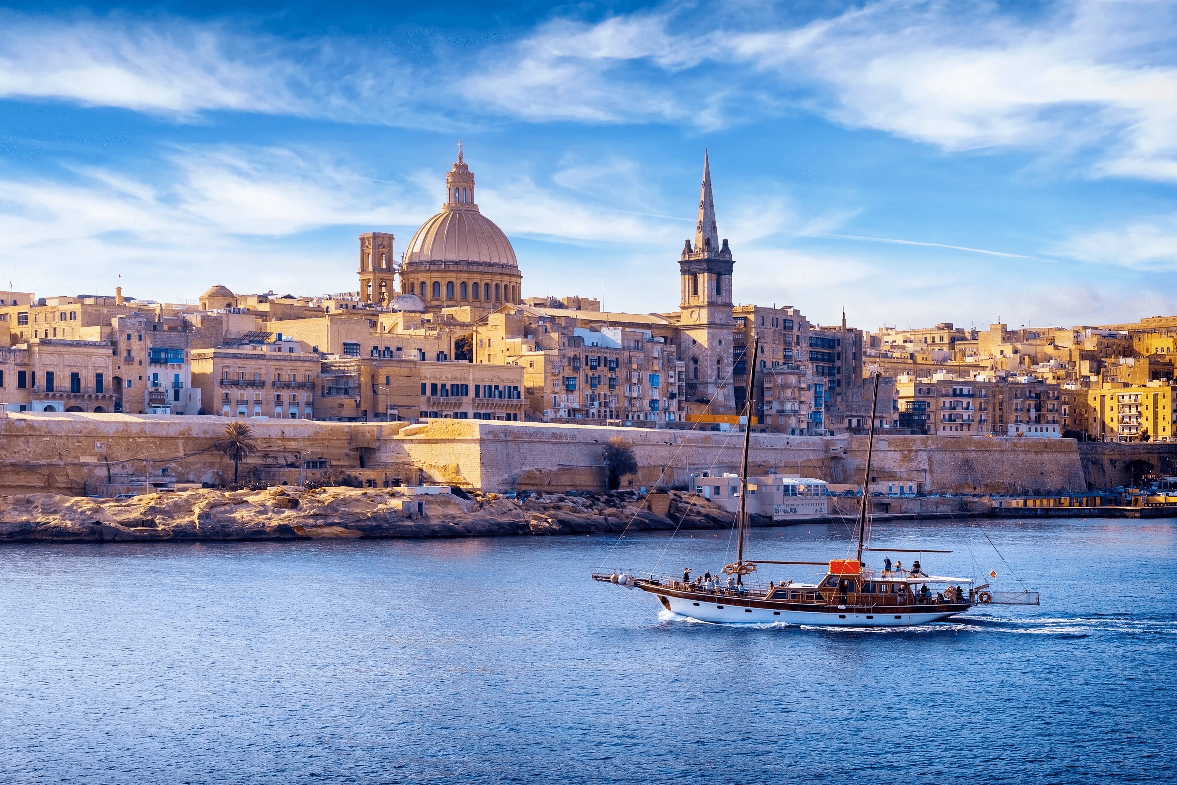 Coastline Highlights & Grand Harbour Cruise Including Swim Stop and Lunch - cover photo