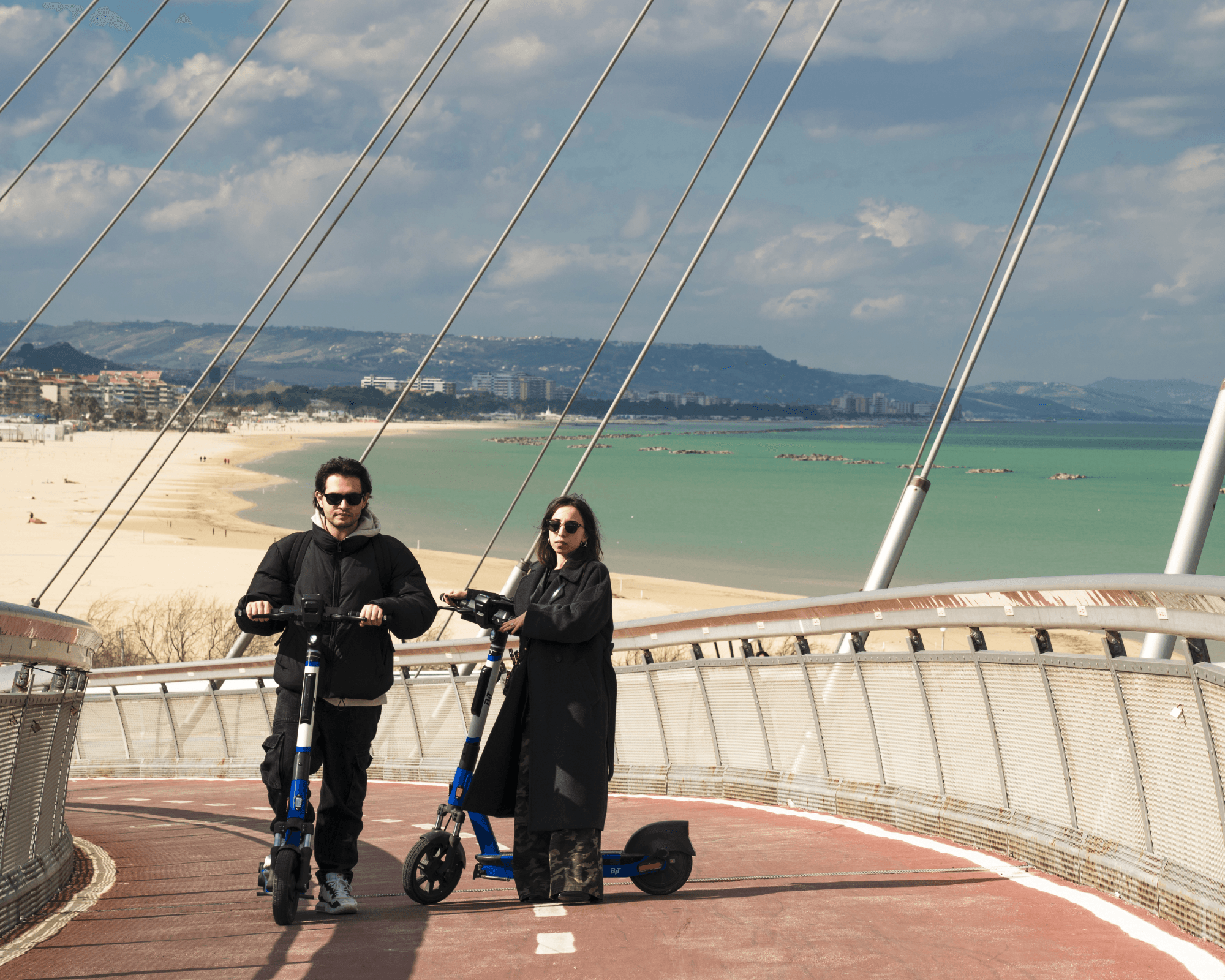 Pescara Riviera Electric Scooter Tour with Aperitif - cover photo