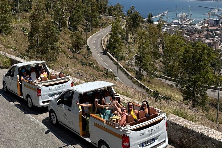 Palermo: Panoramic Mount Pellegrino in CruiserCar - cover photo