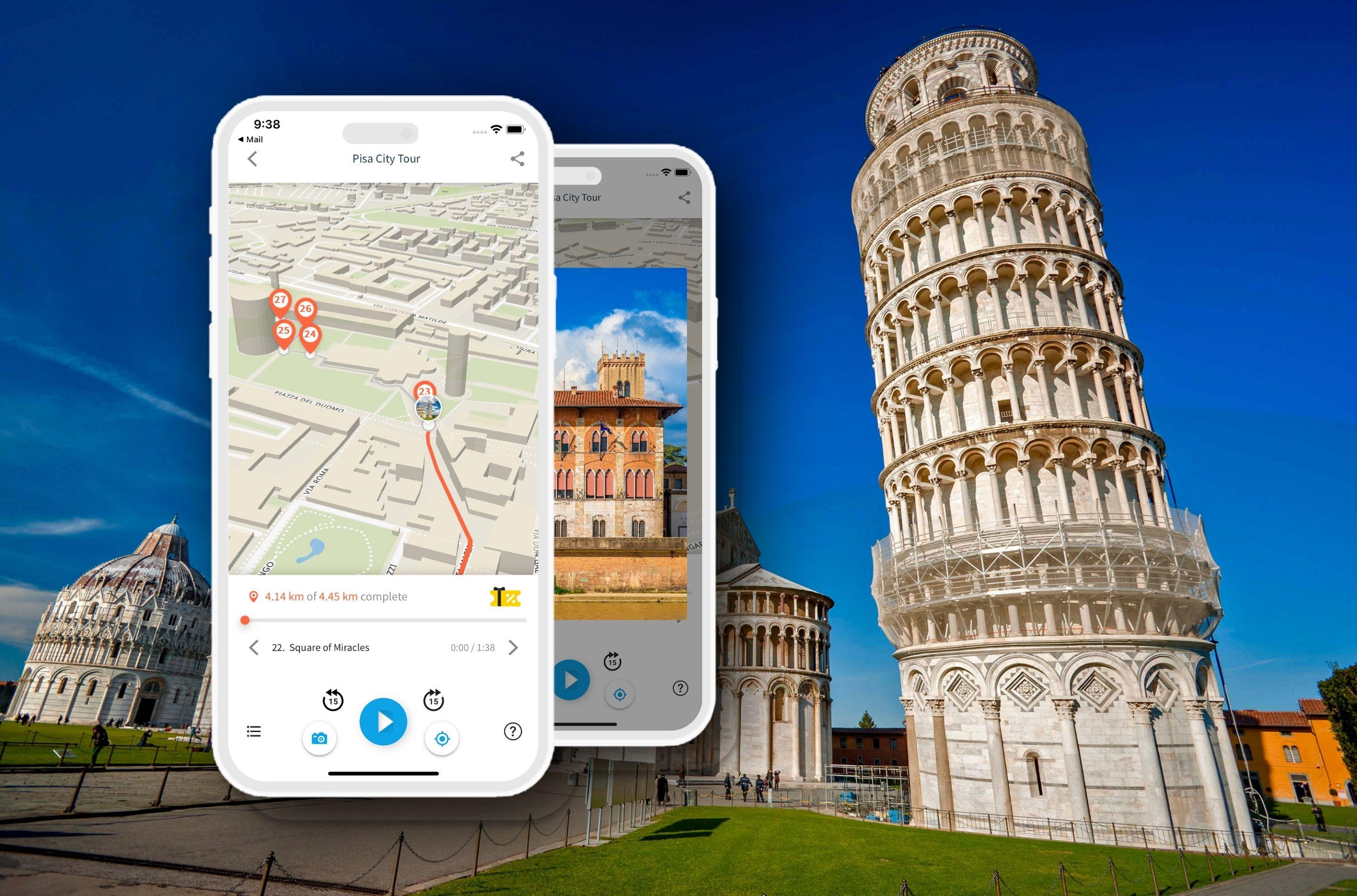 Pisa, Tuscany: Comprehensive City Tour with Audio Guide - cover photo
