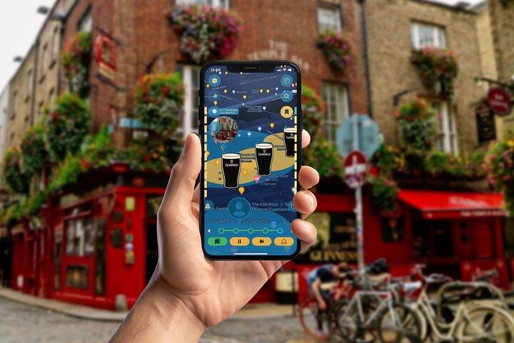 Dublin City Smartphone App Self Guided Walking Tour - cover photo