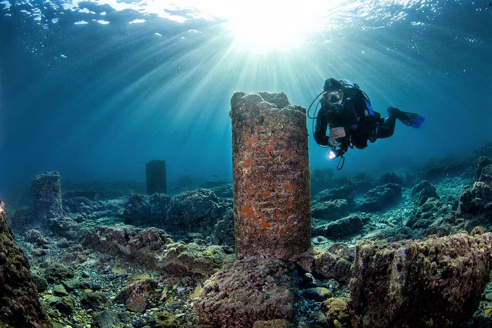 Discover Scuba Diving in the Park of Baia - cover photo