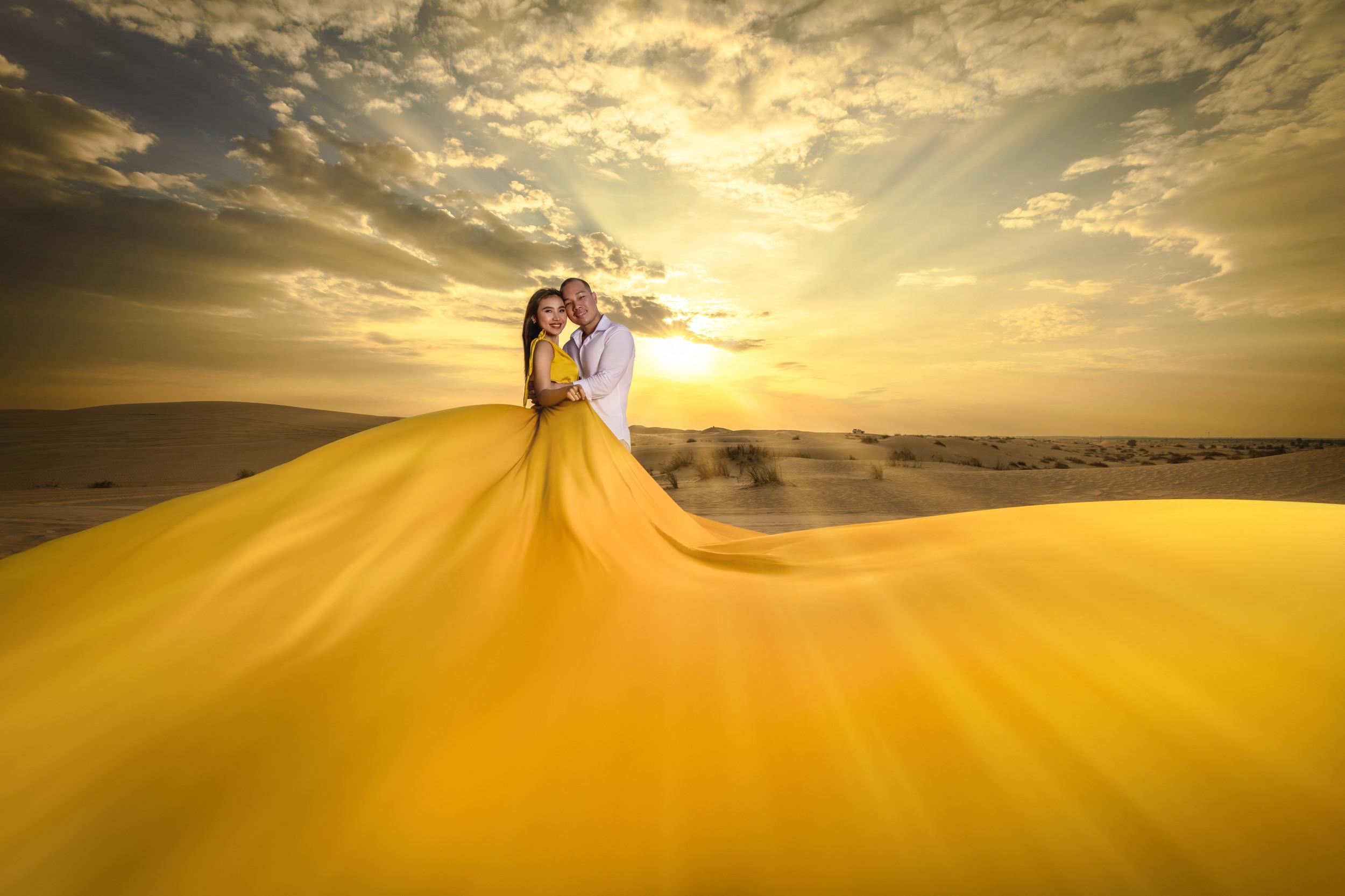Dubai Flying Dress Photo Shoot with Transfers - photo 4