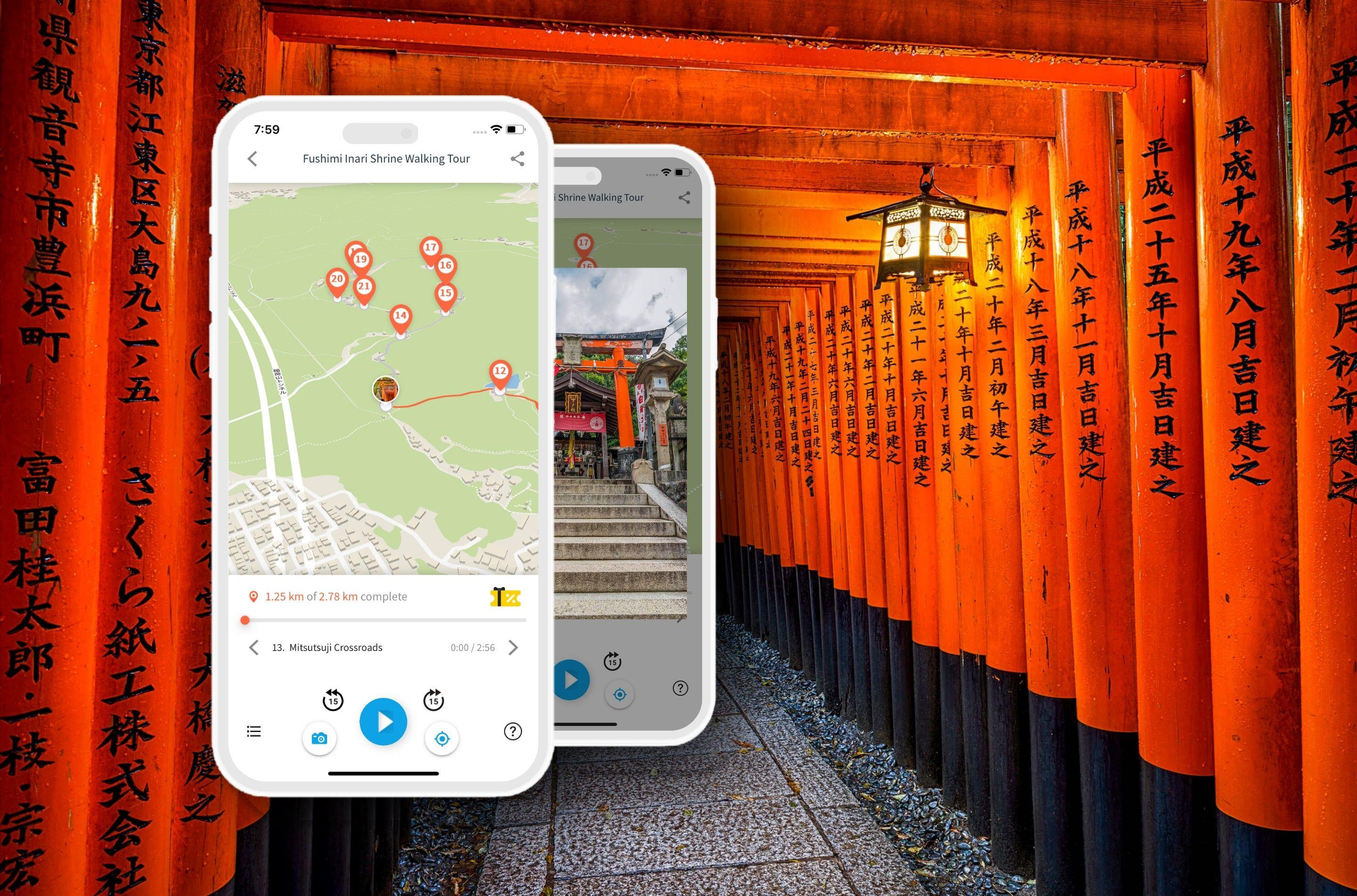 Kyoto, Fushimi Inari Taisha: Walking tour with audio guide - cover photo