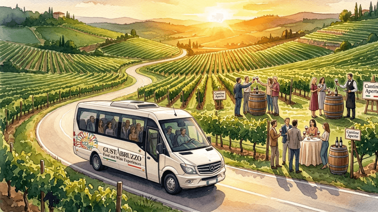 GustAbruzzo Wine Bus Tour "Cantine Aperte 31 May 2026” - cover photo