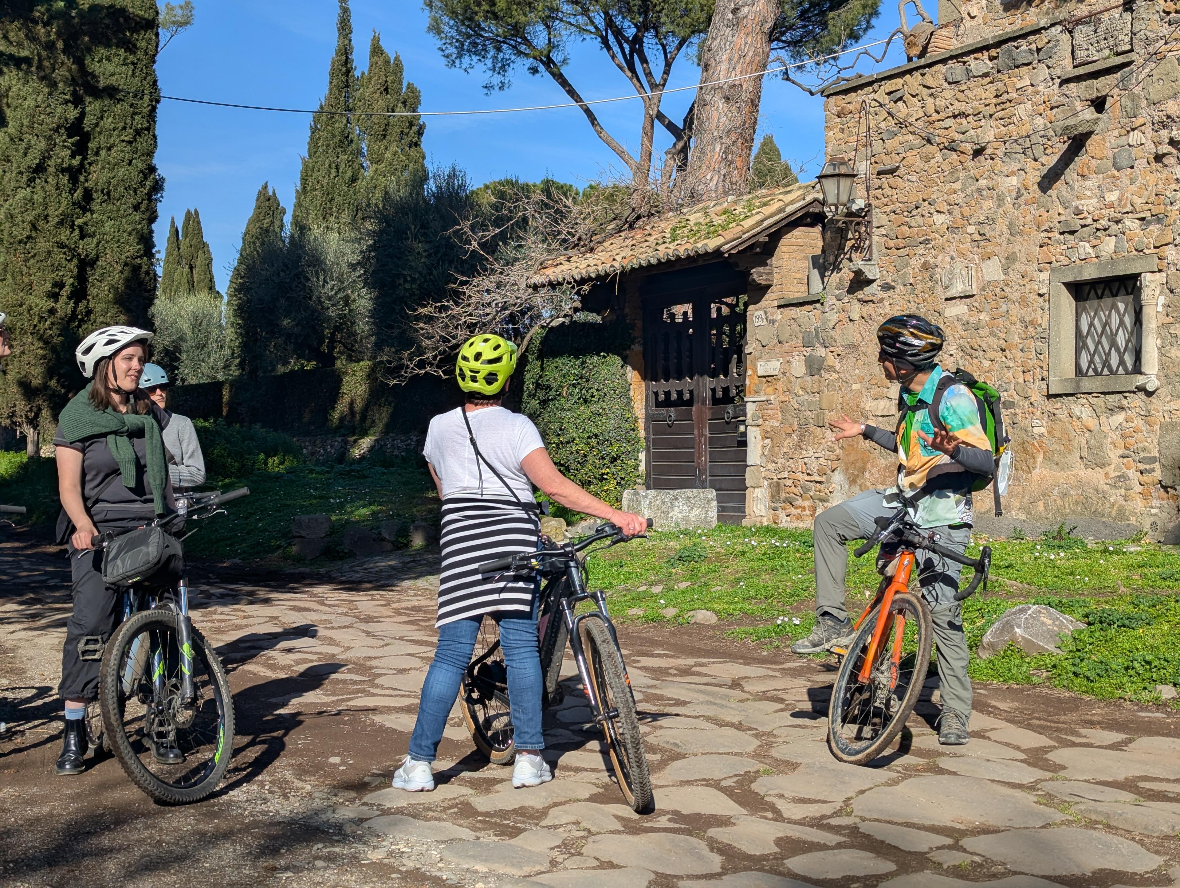 Appia Antica and Catacombs by ebike: guided tour with Private Transfer from Circus Maximus - cover photo