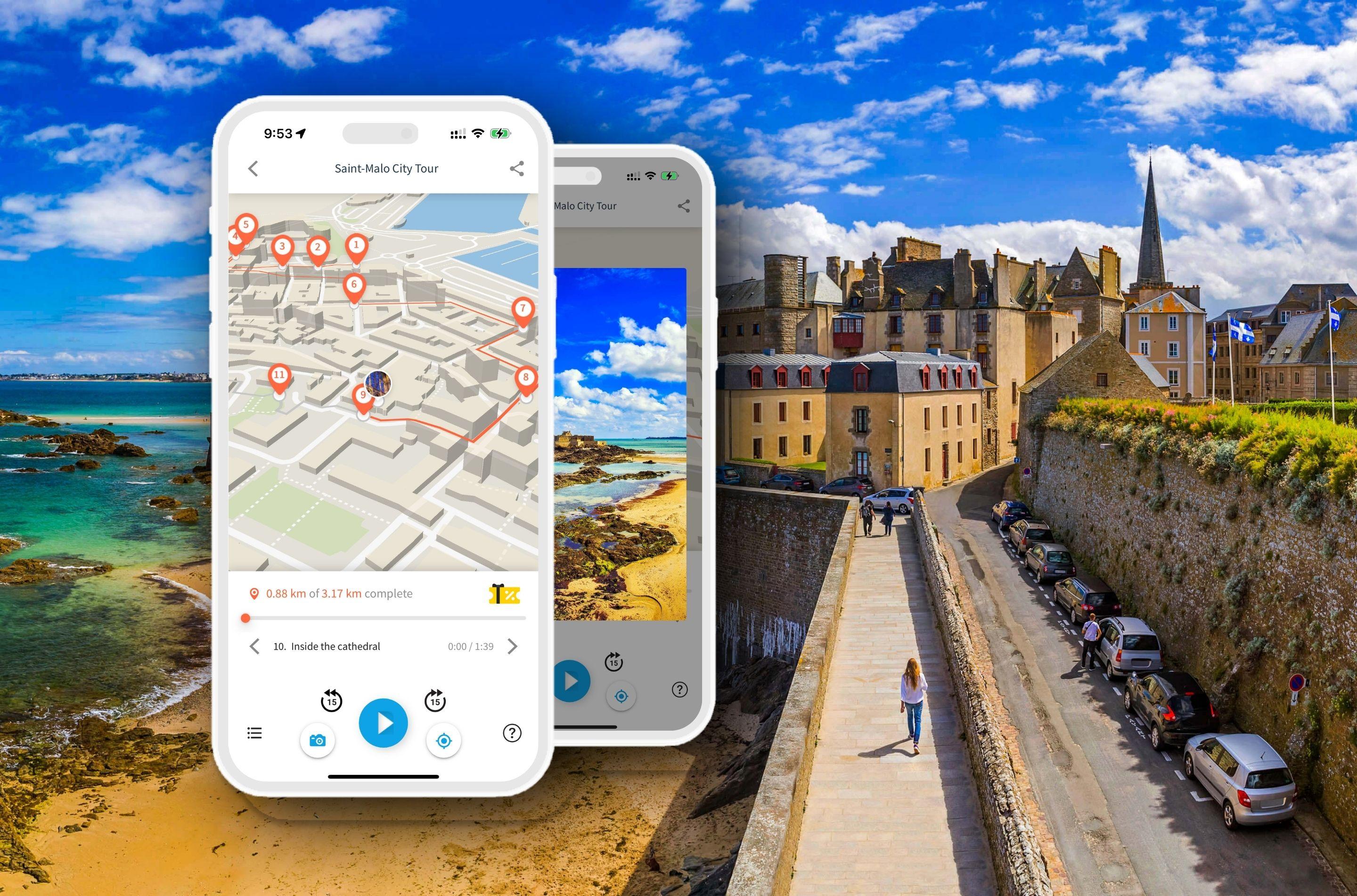 Saint-Malo Walking Tour with Audio Guide on Your Smartphone - cover photo
