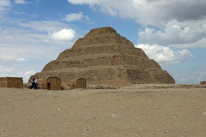 VIP Private Giza Pyramids Sphinx Saqqara and Memphis Tour - cover photo