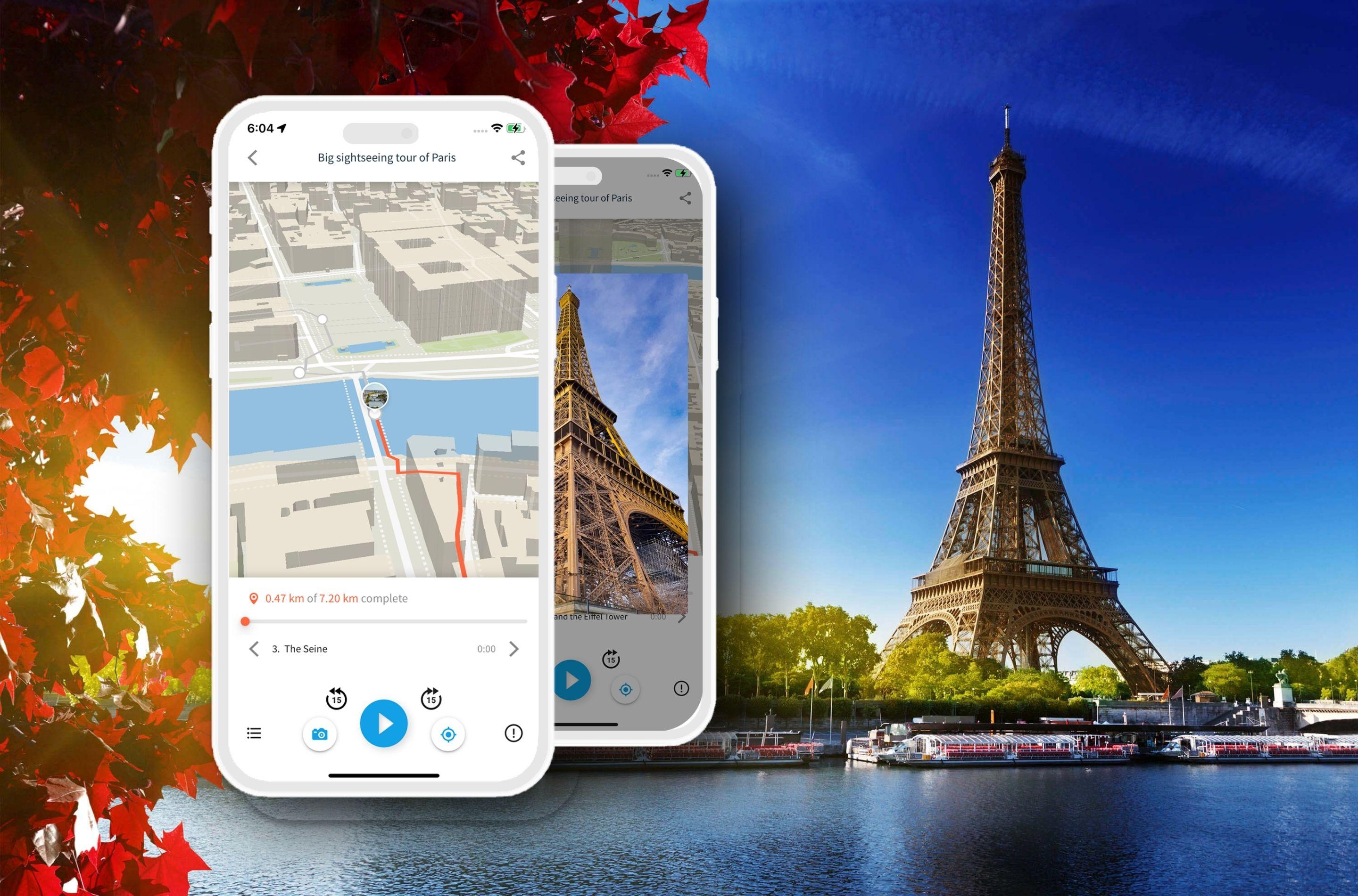 Paris: Big City Tour with Audio Guide App - cover photo