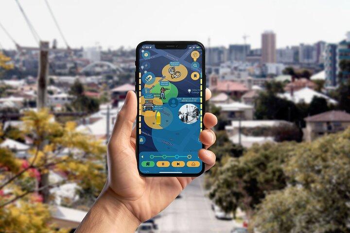 Mayhem in Brisbane Smartphone App Self Guided Walking Tour - cover photo