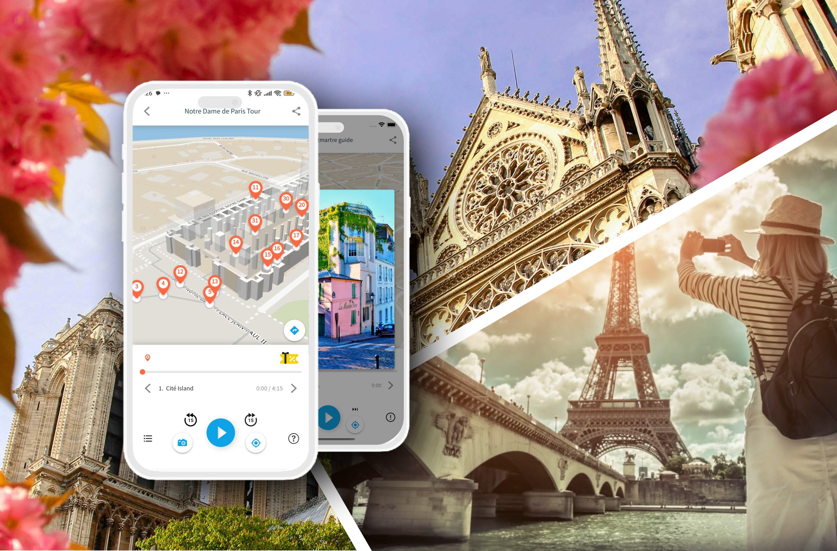 Notre Dame de Paris Audioguide + Big City Audio Tour - cover photo