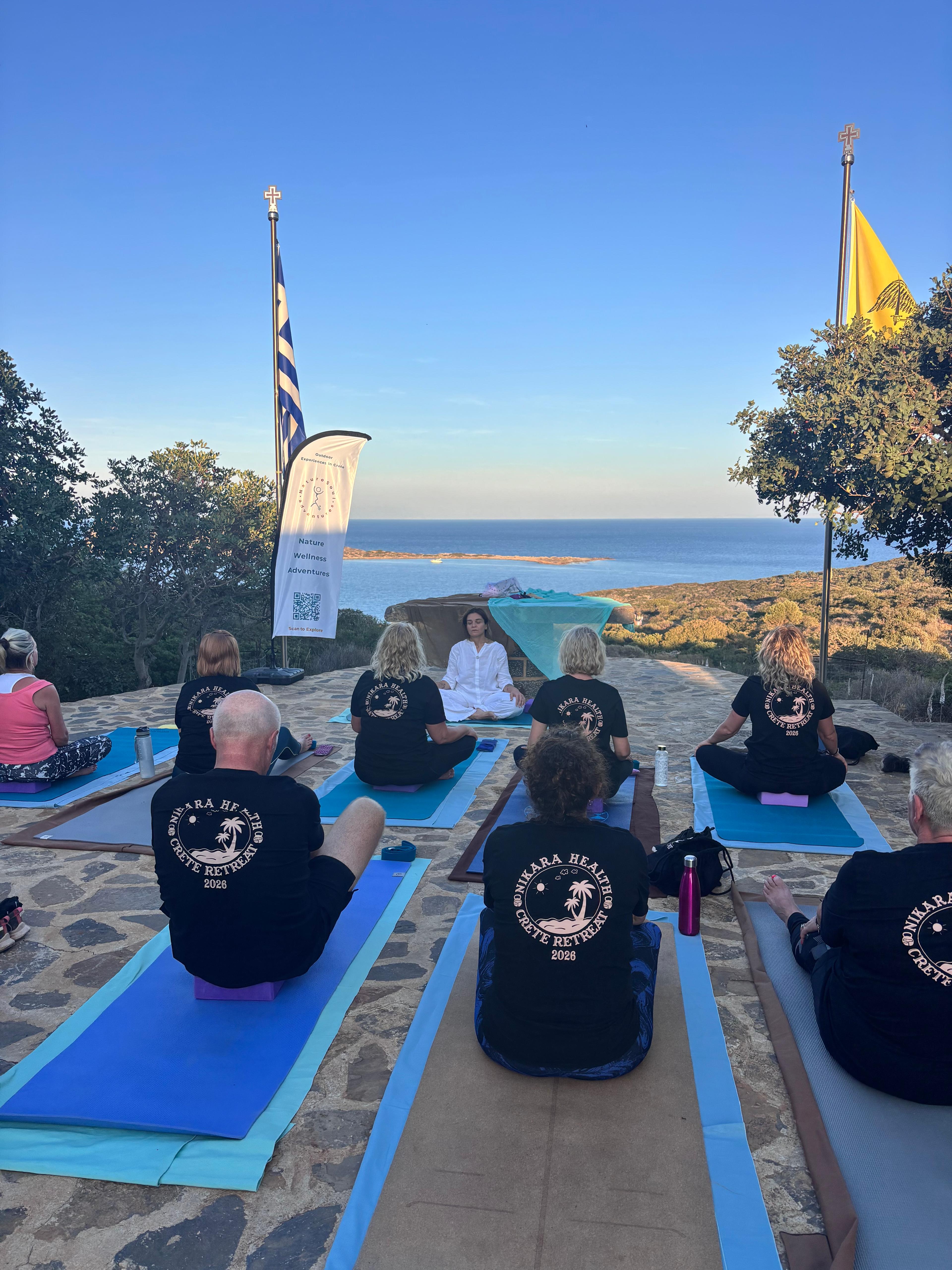 Coastal Yoga & Mindful Walking in Elounda, Crete - cover photo
