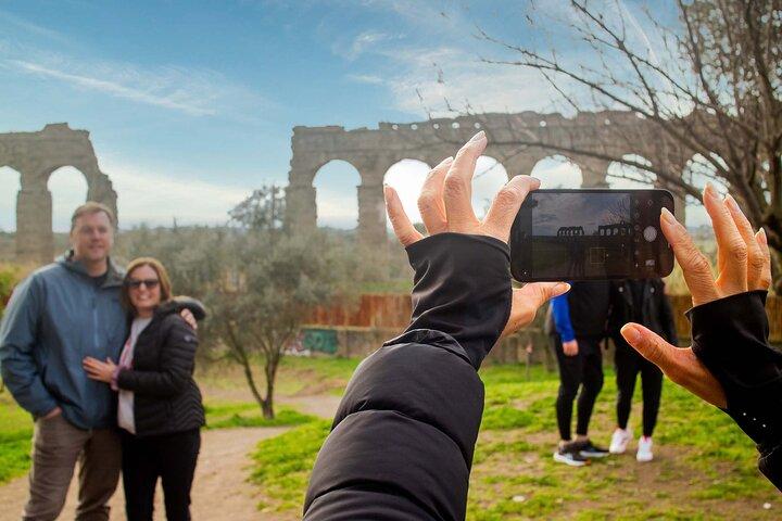 DELUXE Appian Way Bike Tour with Catacombs Visit & Lunch - photo 3