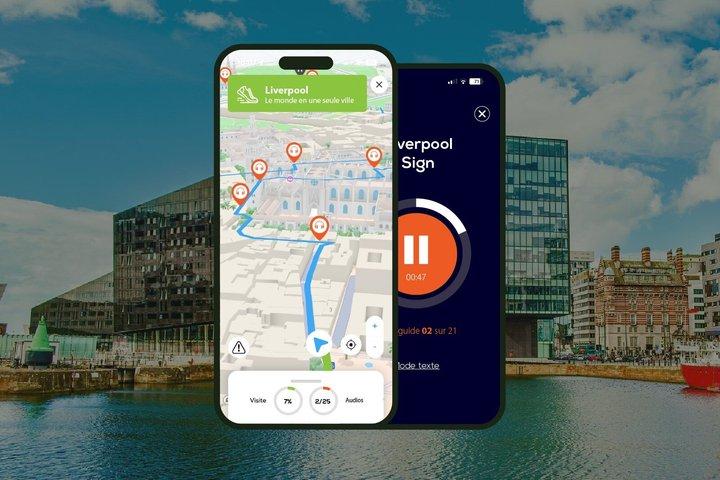 Liverpool Audio Guided Walking Tour 3h00 and 25 Audios - cover photo