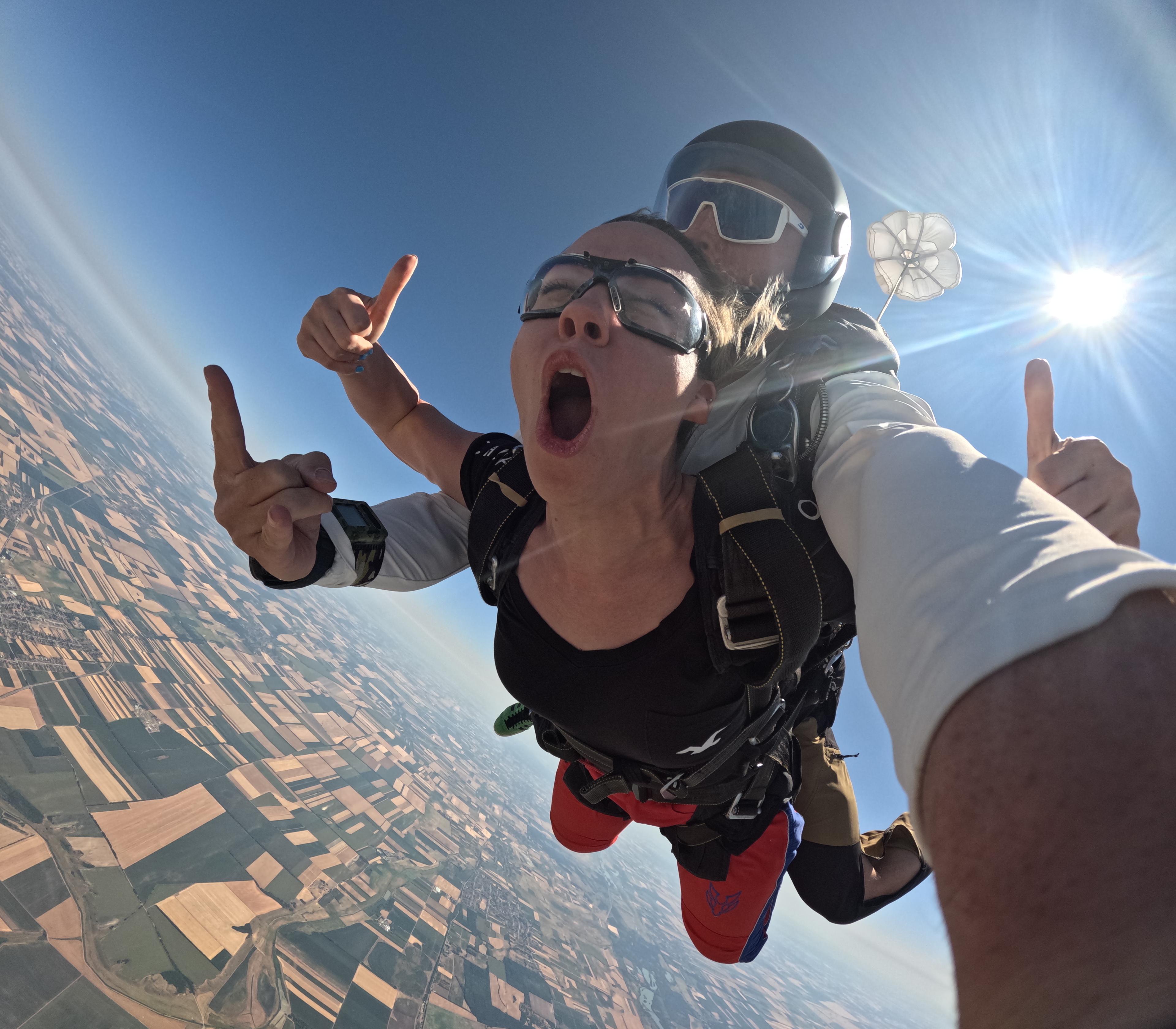Elevate Your Hungary Trip. Get High. Tandem Skydive. Altitude: 14.000ft - photo 4