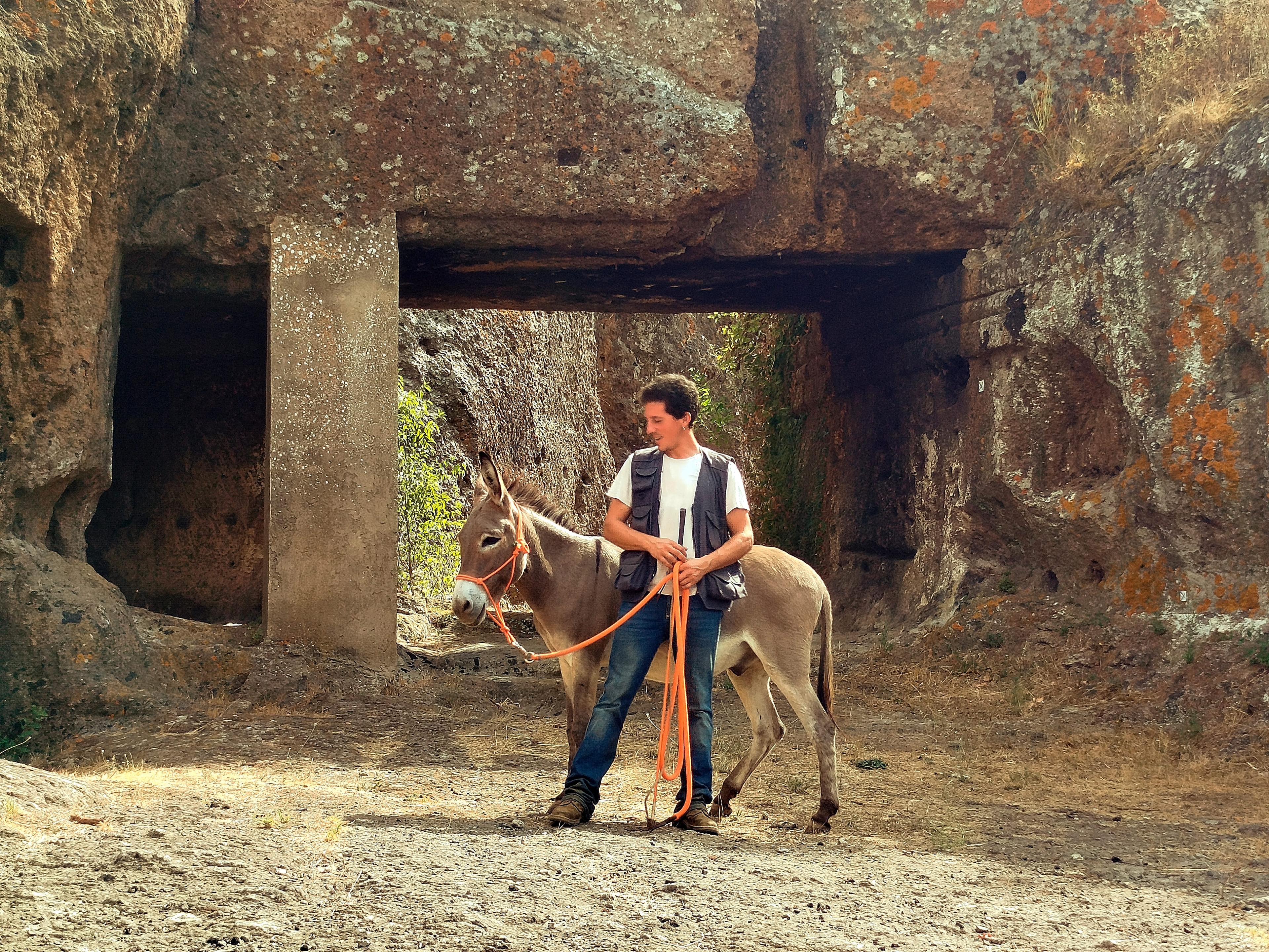 Walk with Donkeys and Visit the Porcine Caves near Viterbo - photo 5