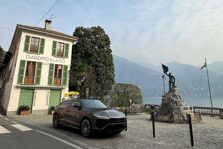 Lake Como Private Lamborghini Urus Tour with typical meal - cover photo
