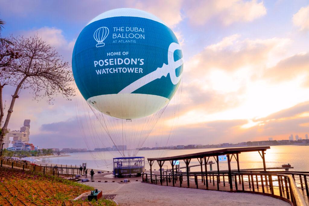 Dubai Balloon Ride tour & Marina Dhow Cruise with Dinner with  Private  Roundtrip   Transfer - photo 3