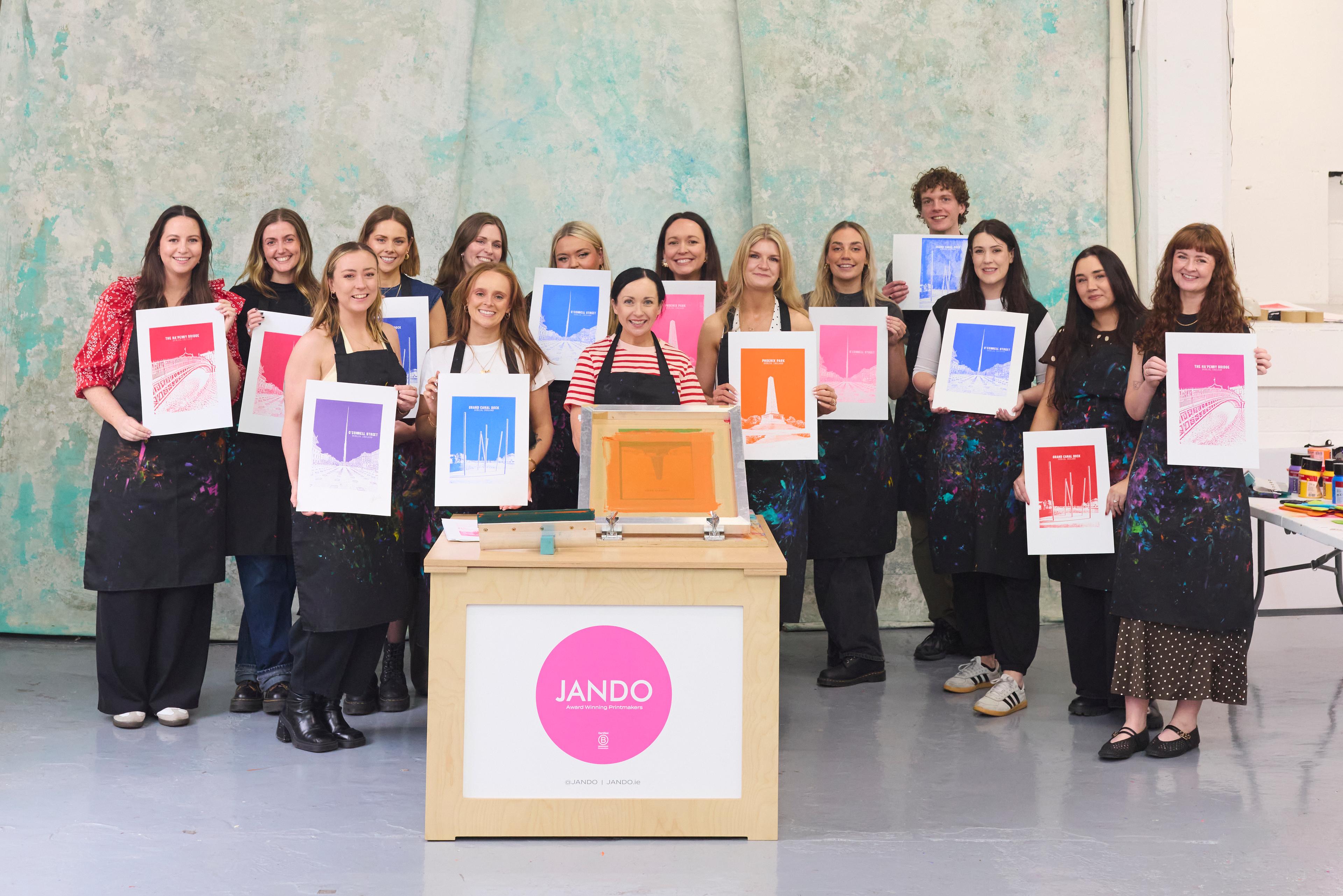 Screen Print a Dublin Landmark - Creative Workshop - cover photo