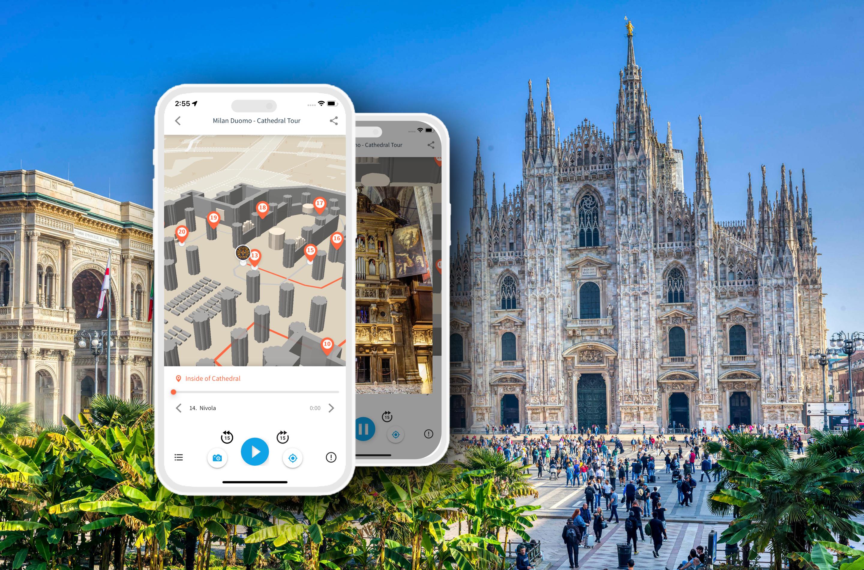 Self-guided tour of Milan Duomo with an audio guide - cover photo