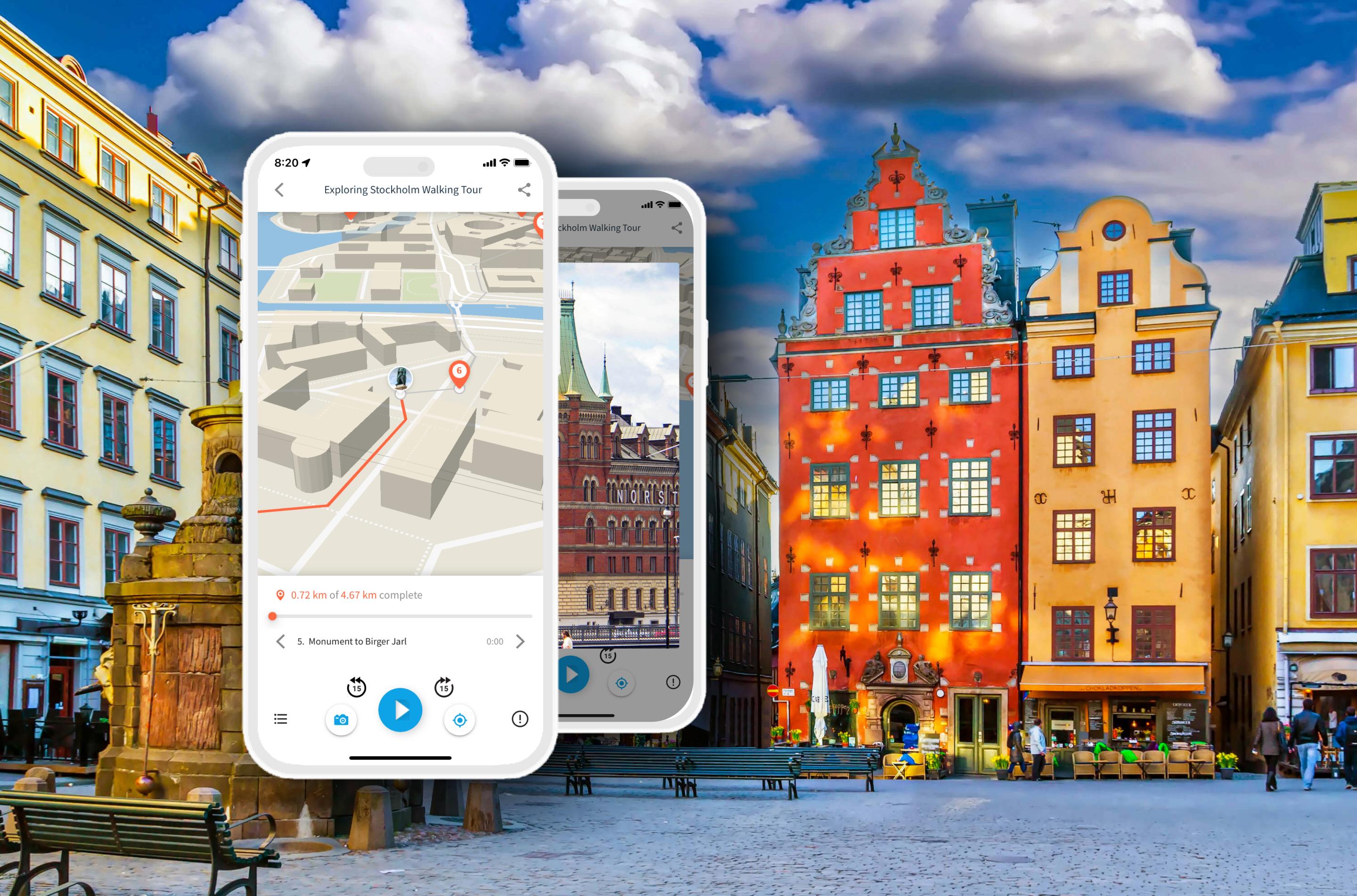 Stockholm: City Tour with Audio Guide - cover photo