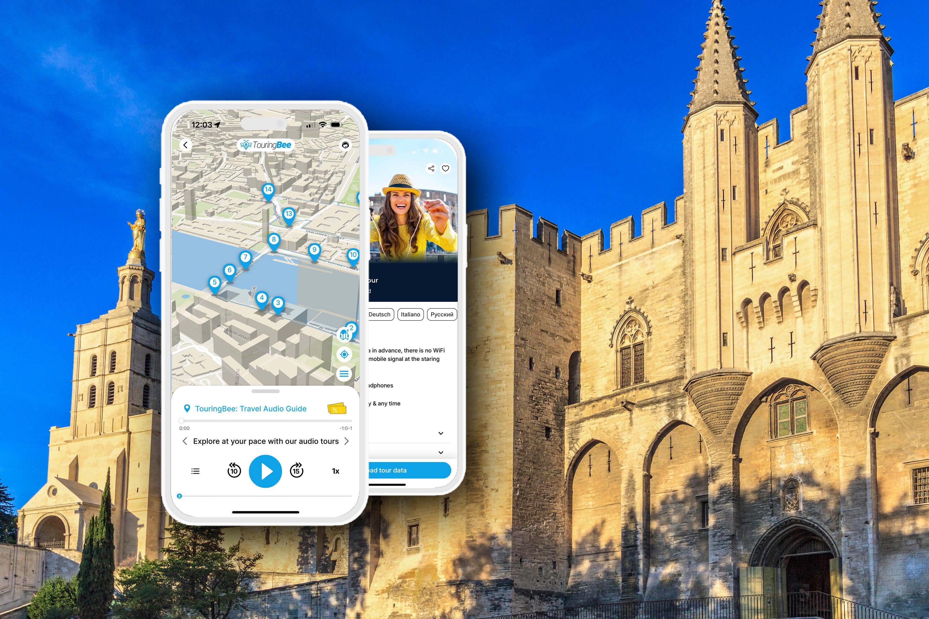 Avignon Walking Tour with an Audio Guide on Your Smartphone - cover photo